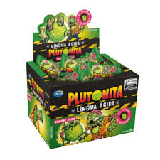 ARCOR CHICLE PLUTONITA LINGUA  ACIDA DP 40UNDS